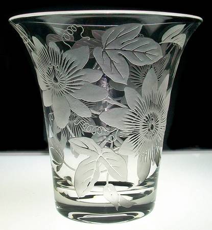Passion Flower Flip Flower Vase
