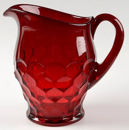 Georgian Ruby 56 Oz Pitcher