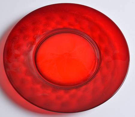 Georgian Ruby Luncheon Plate
