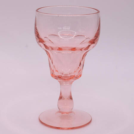 Georgian Pink Water Goblet