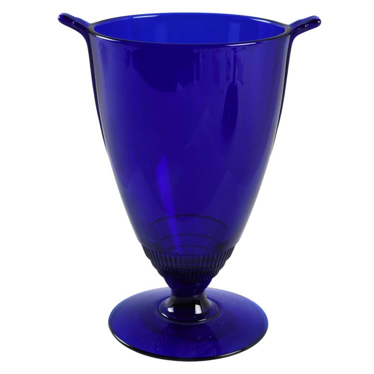 Terrace Cobalt (Stem 111) 10" Footed Urn No Lid