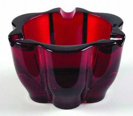 Canterbury Ruby 4" Round Ashtray