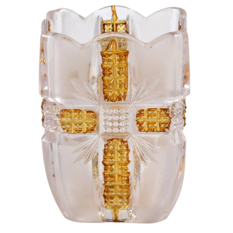 Klondike Amber Toothpick Holder