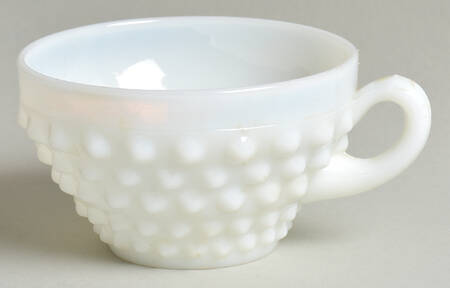 Hobnail Milkglass Cup Only