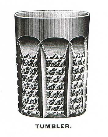 Button Panel Flat Tumbler
