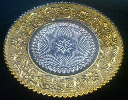 Sandwich Amber Flash 8" Salad Plate
