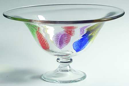 Burchetta Round Compote (Height X Width)