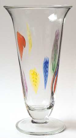 Burchetta 10" Footed Flower Vase