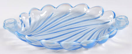 Sanibel Blue (Opalescent) Candle Bowl