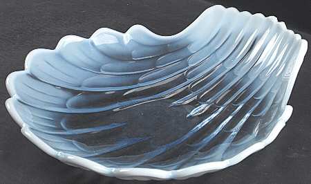 Sanibel Blue (Opalescent) 14" Floating Garden Bowl