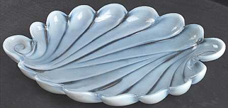 Sanibel Blue (Opalescent) 13" Sandwich Plate