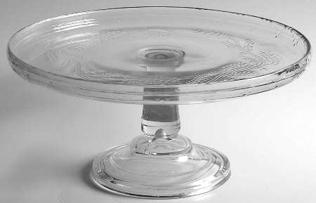 Barley 9" Diameter Pedestal Cake Stand