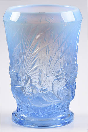 Chanticleer Blue Opalescent (Line 28) by Duncan &amp; Miller