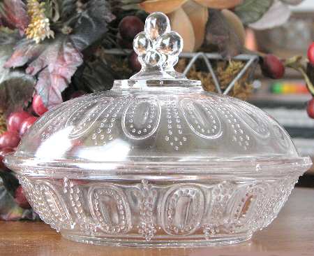 One Hundred and One (Clear) Round Covered Butter