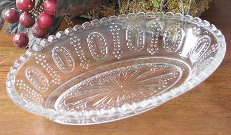 One Hundred and One (Clear) 9" Oval Relish