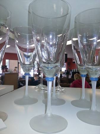 DHC1 Blue Water Goblet