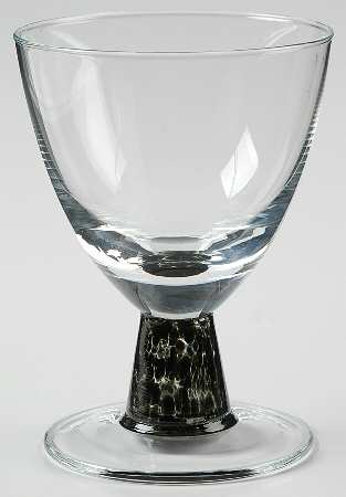Charcoal Low Water Goblet