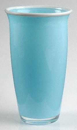 Borderline Blue White (Blue Body, White Rim) 16 Oz Flat Tumbler