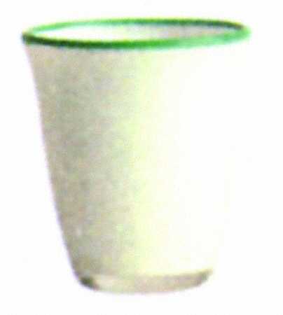 Borderline White Green (White Body, Green Rim) by Dansk