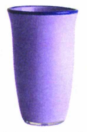 Borderline Lavender Blue (Lavender Body, Blue Rim) 16 Oz Flat Tumbler