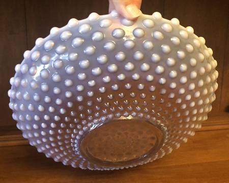 Hobnail White (Oplalescent by Duncan &amp; Miller