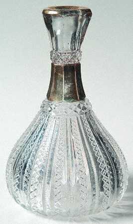 Mardi Gras (Gold Trim) Decanter No Stopper