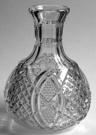 Scalloped Six Point Open Water Bottle