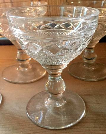 Hilton Clear (Non Cut Foot) Champagne/Tall Sherbet