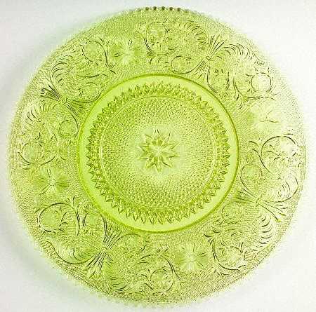 Sandwich Chartreuse Large Torte Plate