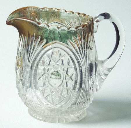 Starred Loop (Gold Trim, Stem 45) Creamer