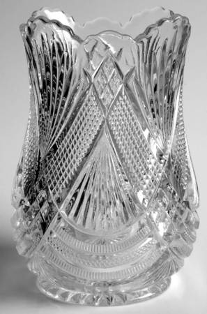 Tepee Clear Celery Vase