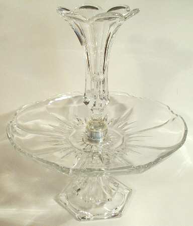 Candelabras & Epergnes 14" Footed Fruit & Flower Epergne
