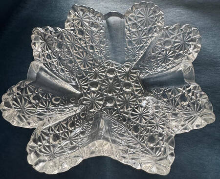 Ellrose Clear 5" Small Fruit/Dessert Bowl