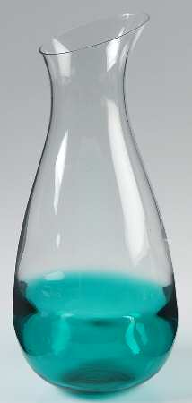 Glasscapes Teal Carafe