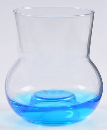 Glasscapes Blue 4" Candle Votive