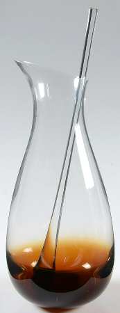 Glasscapes Amber Carafe