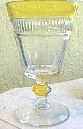 Waterford Yellow Flashed by Duncan &amp; Miller