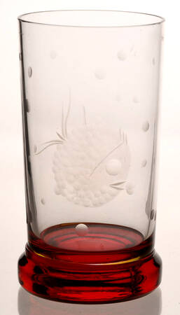 Fish 8 Oz Flat Tumbler