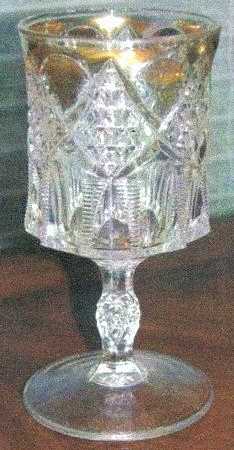 Ladder with Diamonds (Gold Trim) by Duncan &amp; Miller