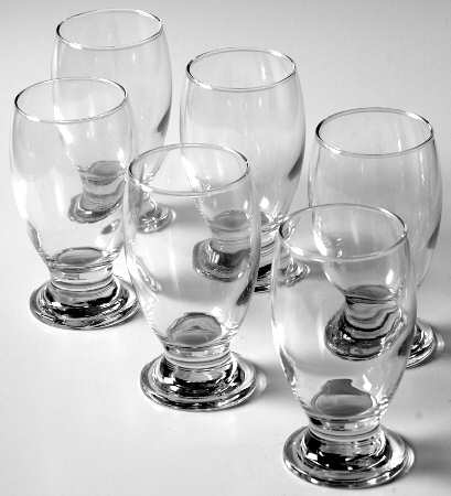 Brussels (Set of 6) 9 Oz Footed Tumbler