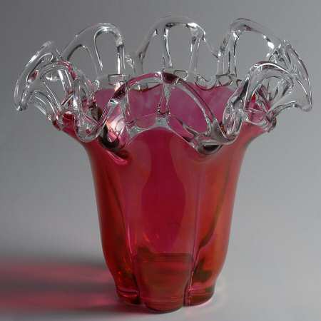 Murano Cranberry (Flash) by Duncan &amp; Miller