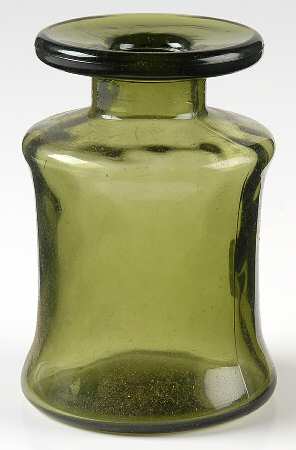 DAC23 Green 4" Single Light Candlestick