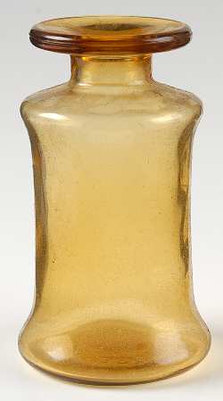 DAC23A Amber 6" Single Light Candlestick