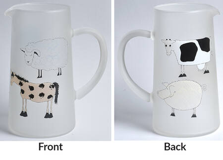 Farm Animals 40 Oz Pitcher