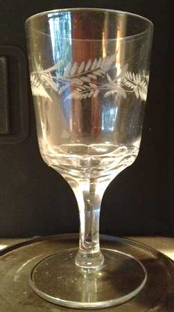 2 MITCHELL-1 Water Goblet