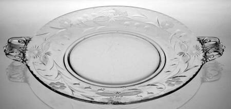 DUN8 Handled Cake Plate