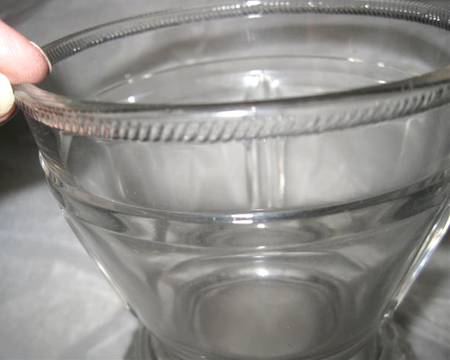 Triple Bar with Cable Round Butter Dish No Lid