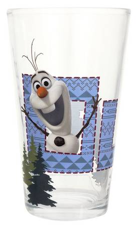 Frozen 16 Oz Flat Tumbler