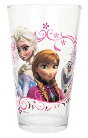 Frozen 16 Oz Flat Tumbler