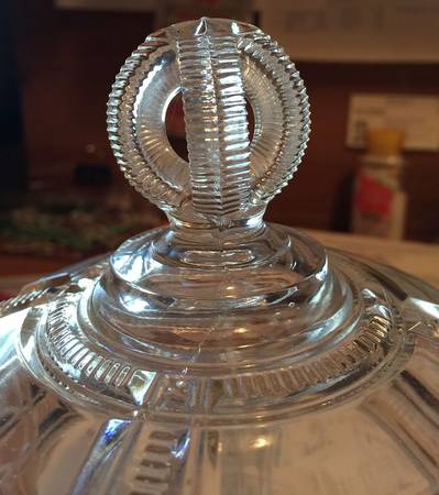 Zippered Block Clear Lid for Sugar Bowl